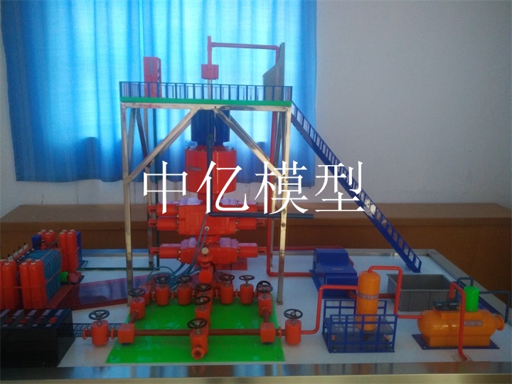 石油開采防噴器模型